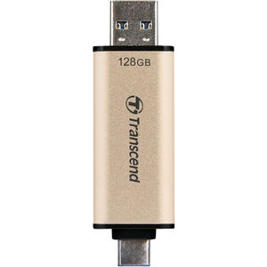 Флешка 128GB USB3.1/Type-C Transcend JetFlash 930C, Gold