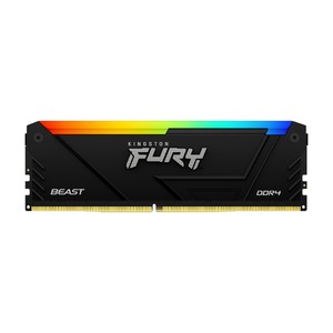 Память 16GB DDR4-3200  Kingston FURY Beast RGB BLACK