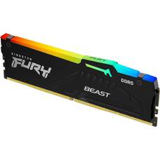 Память 16GB DDR5-6000MHz Kingston FURY Beast  RGB (KF560C36BBE2A-16)