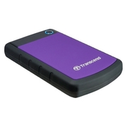 1.0TB Transcend "StoreJet 25H3P",Rubber Grey/Violet