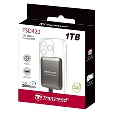 Портативный SSD - 1TB Transcend ESD420 Iron Gray Портативный SSD - 1TB Transcend ESD420 Iron Gray