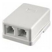 1xRJ45+1xRJ11 Surface Box 2 port UTP Cat.5e PCB jack, LY-SB09 1xRJ45+1xRJ11 Surface Box 2 port UTP Cat.5e PCB jack, LY-SB09