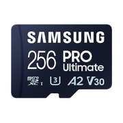 Карта памяти 256GB MicroSD +SD adapter, Samsung PRO Ultimate 