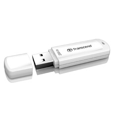 Флешка 256GB USB3.1 Transcend JetFlash 730, White Флешка 256GB USB3.1 Transcend JetFlash 730, White