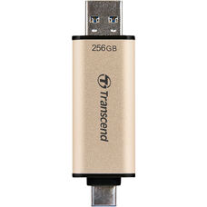 Флешка 256GB USB3.1/Type-C Transcend JetFlash 930C, Gold Флешка 256GB USB3.1/Type-C Transcend JetFlash 930C, Gold