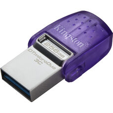 Флешка 256GB USB3.2  Kingston DataTraveler microDuo 3C, Purple