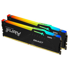 Память 32GB DDR5-6800MHz Kingston FURY Beast RGB (2x16GB) 