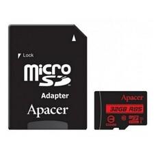 32GB MicroSD (Class 10) UHS-I (U1) +SD adapter, Apacer AP32GMCSH10U5-R
