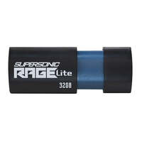 Флешка 32GB USB3.2 Patriot Supersonic Rage Lite Black