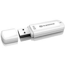 32GB USB Flash Drive  Transcend  JetFlash 370  White, R/W:18/10MB/s, R