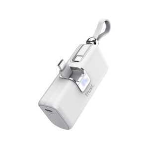 Портативный аккумулятор 5000 mAh Trust PACTO Pocket 20W White Портативный аккумулятор 5000 mAh Trust PACTO Pocket 20W White