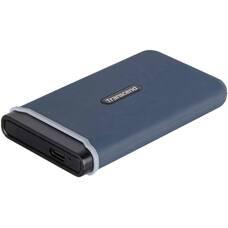 Внешний SSD 500GB (USB3.1/Type-C) Transcend  ESD350C, N.Blue