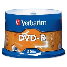 50*Cake DVD-R Verbatim, 4.7GB, 16x 50*Cake DVD-R Verbatim, 4.7GB, 16x
