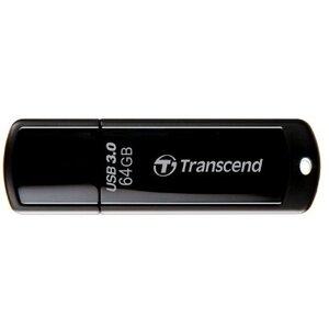 64GB USB Flash Drive  Transcend  JetFlash 700  Black, Hi-Speed , Retai