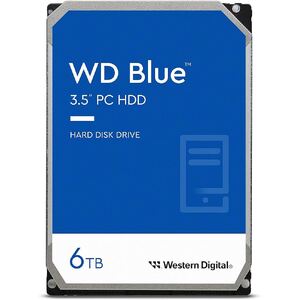 Жесткий диск 3.5" HDD 6TB  Western Digital WD60EZAX Caviar Blue