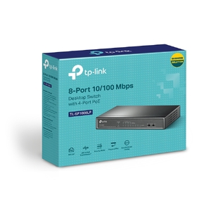 Коммутатор 8-port TP-Link PoE TL-SF1008LP