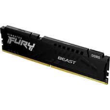 Память 8GB DDR5-6000MHz  Kingston FURY Beast  (KF560C36BBE-8), Black