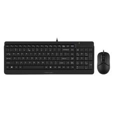Клавиатура + мышь A4Tech F1512, Black