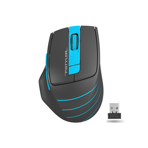 Беспроводная мышь A4Tech FG30S Silent, Grey/Blue Беспроводная мышь A4Tech FG30S Silent, Grey/Blue
