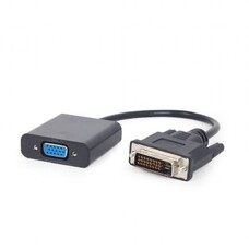 Адаптер DVID-VGA - Gembird A-DVID-VGAF-01, Black