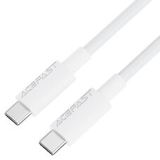 Кабель AceFAST C18-03 USB-C to USB-C, white Кабель AceFAST C18-03 USB-C to USB-C, white