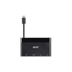 Адаптер ACER 3 IN 1 USB-C GEN1 TO PD, HDMI, USB(A) DONGLE, BLACK Адаптер ACER 3 IN 1 USB-C GEN1 TO PD, HDMI, USB(A) DONGLE, BLACK
