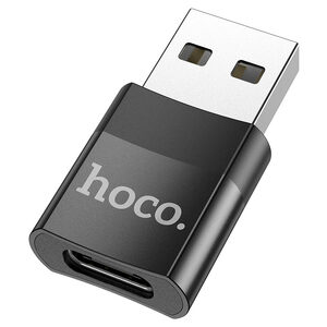 Адаптер HOCO UA17 USB Male to Type-C female Адаптер HOCO UA17 USB Male to Type-C female