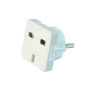 Adapter  UK socket to EU Schuko plug, 7.5 A, A-AC-UKEU-001
- 
http://c