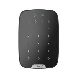 Беспроводная сенсорная клавиатура Ajax KeyPad Plus, Black Беспроводная сенсорная клавиатура Ajax KeyPad Plus, Black