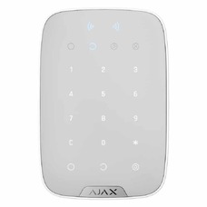 Беспроводная сенсорная клавиатура Ajax KeyPad Plus, White Беспроводная сенсорная клавиатура Ajax KeyPad Plus, White