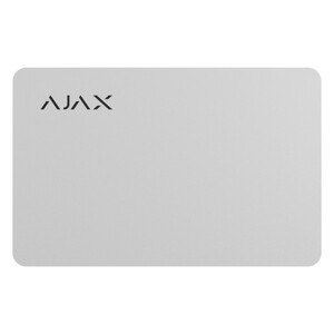 Комплект бесконтактных карт Ajax Pass, White (3pcs) Комплект бесконтактных карт Ajax Pass, White (3pcs)