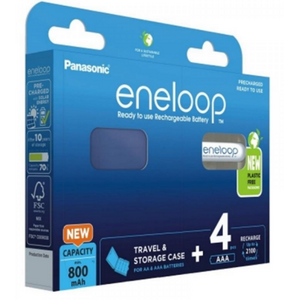 Аккумуляторы AAA Panasonic BK-4MCDEC4BE Eneloop 800mAh, 4шт Аккумуляторы AAA Panasonic BK-4MCDEC4BE Eneloop 800mAh, 4шт