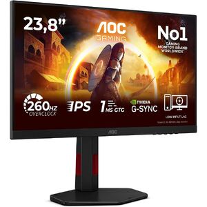 Монитор 23.8" AOC 24G4ZR, Black, IPS