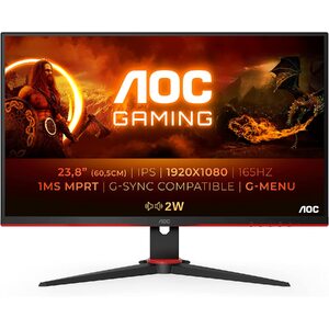 Монитор 23.8" AOC IPS LED 24G2SPU/BK Borderless Black/Red Монитор 23.8" AOC IPS LED 24G2SPU/BK Borderless Black/Red
