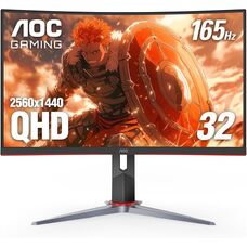 Монитор 31.5" AOC VA LED CQ32G4VE Curved Black Монитор 31.5" AOC VA LED CQ32G4VE Curved Black