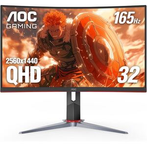 Монитор 31.5" AOC VA LED CQ32G4VE Curved Black Монитор 31.5" AOC VA LED CQ32G4VE Curved Black