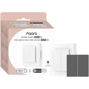 Умный выключатель для рольставней и жалюзи Aqara Shutter Switch H2 Умный выключатель для рольставней и жалюзи Aqara Shutter Switch H2