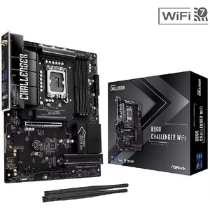 Материнская плата S1851 ASRock B860 CHALLENGER WIFI ATX Материнская плата S1851 ASRock B860 CHALLENGER WIFI ATX