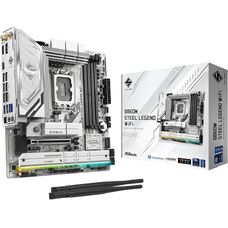 Материнская плата S1851 ASRock B860 STEEL LEGEND WIFI ATX Материнская плата S1851 ASRock B860 STEEL LEGEND WIFI ATX