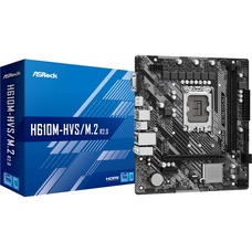 Материнская плата S1700 ASRock H610M-HVS/M.2 R2.0 mATX Материнская плата S1700 ASRock H610M-HVS/M.2 R2.0 mATX