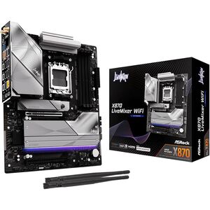 Материнская плата AM5 ASRock X870 LIVEMIXER WIFI ATX Материнская плата AM5 ASRock X870 LIVEMIXER WIFI ATX