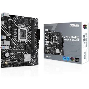 Материнская плата ASUS PRIME H610M-K ARGB, Socket 1700, mATX Материнская плата ASUS PRIME H610M-K ARGB, Socket 1700, mATX