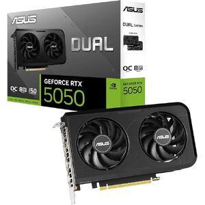Видеокарта ASUS RTX5050 8GB GDDR6 Dual OC (DUAL-RTX5050-O8G)