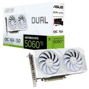 Видеокарта ASUS RTX5060Ti 16GB GDDR7 Dual WHITE OC Видеокарта ASUS RTX5060Ti 16GB GDDR7 Dual WHITE OC