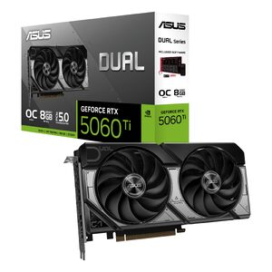 Видеокарта ASUS RTX5060Ti 8GB GDDR7 Dual OC