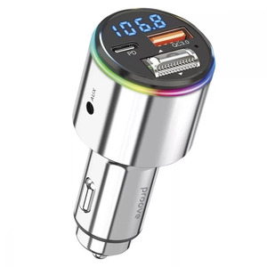 Автомобильное ЗУ Proove FM Launcher Power Drive 30W Silver Автомобильное ЗУ Proove FM Launcher Power Drive 30W Silver