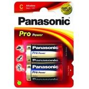 Батарейки C size Panasonic PRO Power 1.5V, Alkaline, 2шт