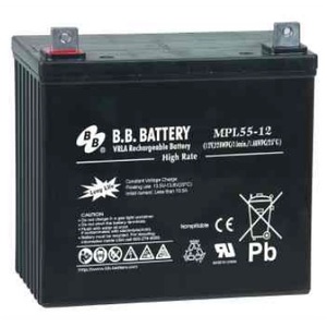 Аккумуляторная батарея для ИБП 12V / 55AH - B.B. MPL55-12