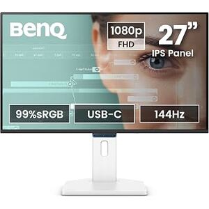 Монитор 27" BenQ GW2790TC White / IPS / FHD / 144Hz / USB-C / Spkrs
