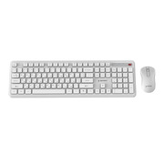 Беспроводной комплект Gembird Slim Pro Business KBS-WPS-01-W-CYRL White